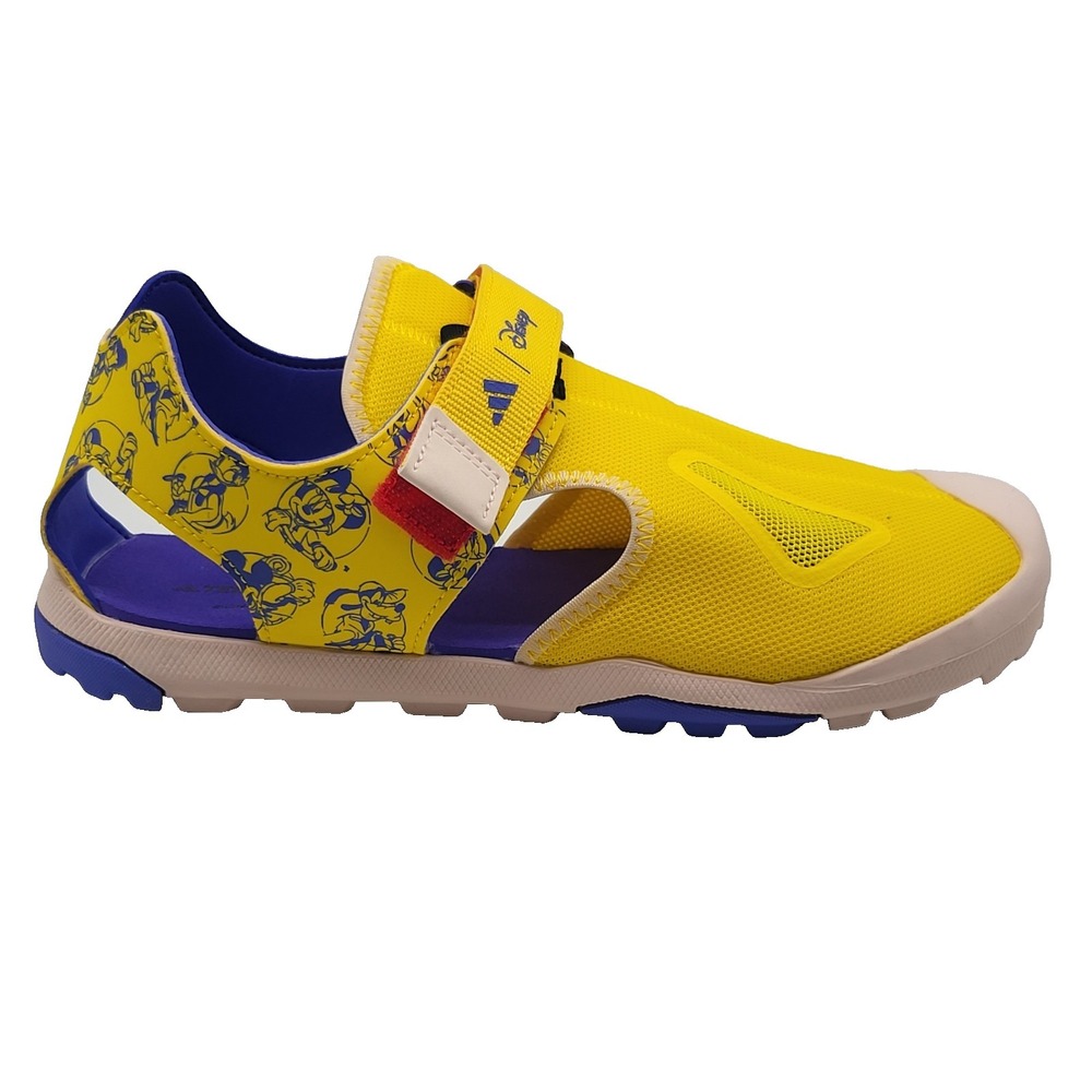 Adidas Terrex‎ Captain Toey Hiking Boys Size 6 Yellow Blue Sandals IH2908